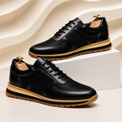 Milano | Men's Full-Grain Leather Low-Tops