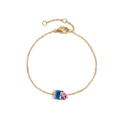 Toi Et Moi Birthstone Bracelet