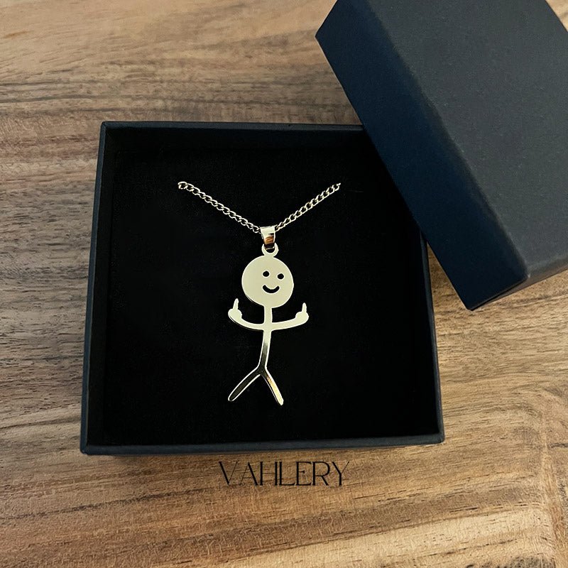 F – Middle Finger Necklace