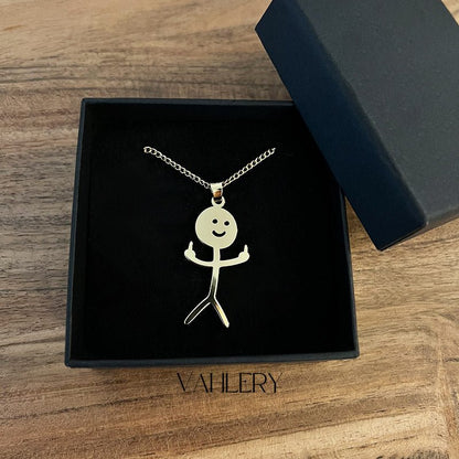 F – Middle Finger Necklace