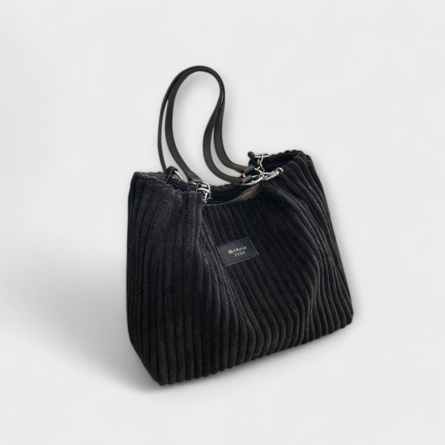 Freya- Soft Cord Shoulder Bag