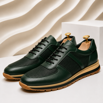 Milano | Men's Full-Grain Leather Low-Tops