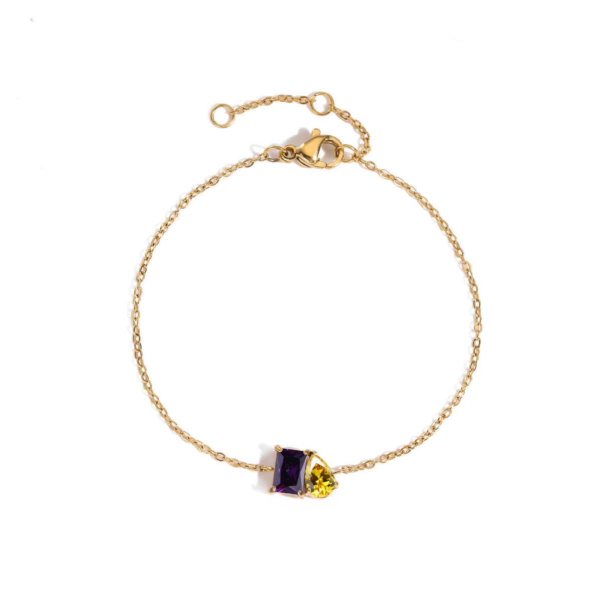 Toi Et Moi Birthstone Bracelet