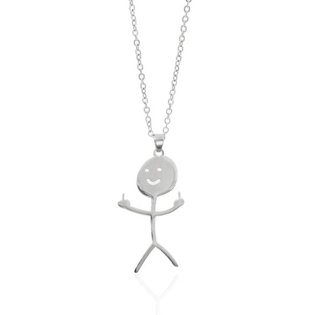 F – Middle Finger Necklace