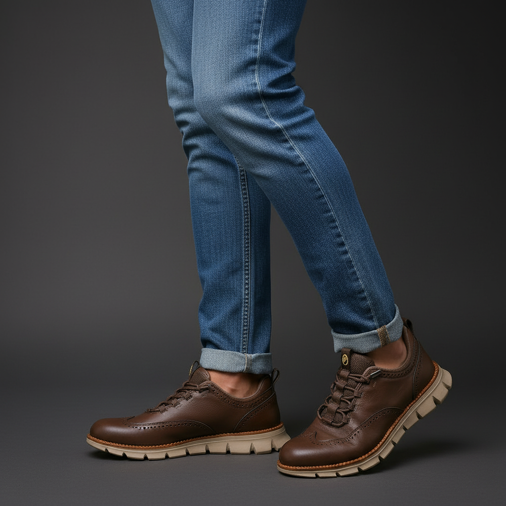 Orlando | Sartorial Brogue Sneakers