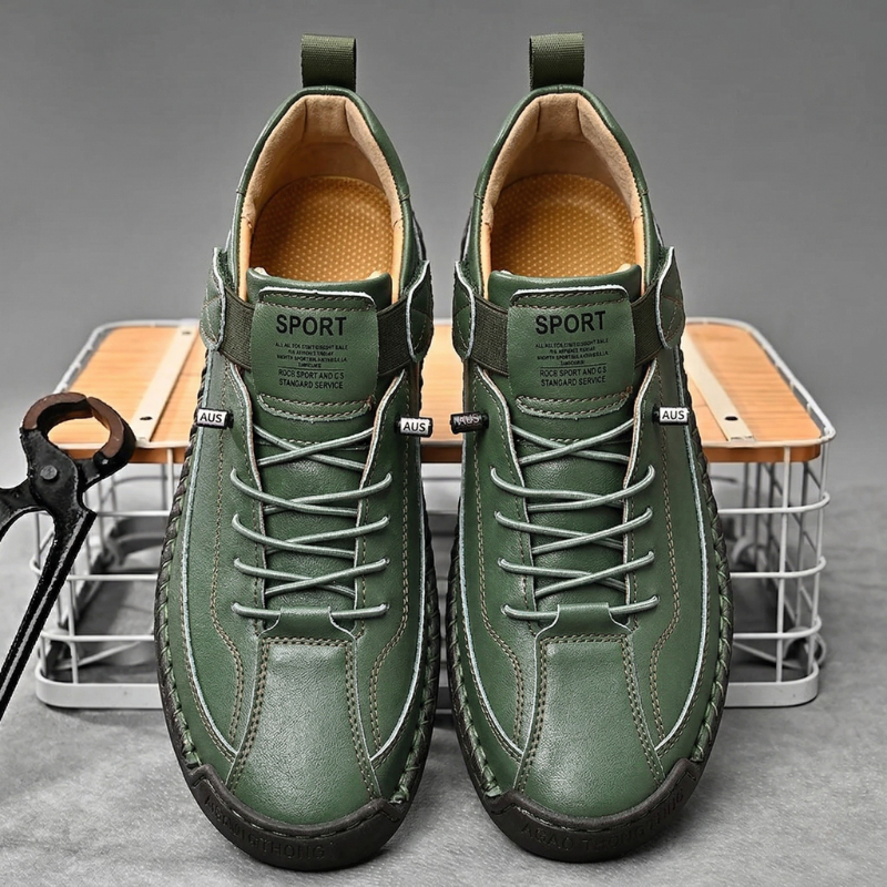Luca | Minimalist Premium Leather Low-Tops