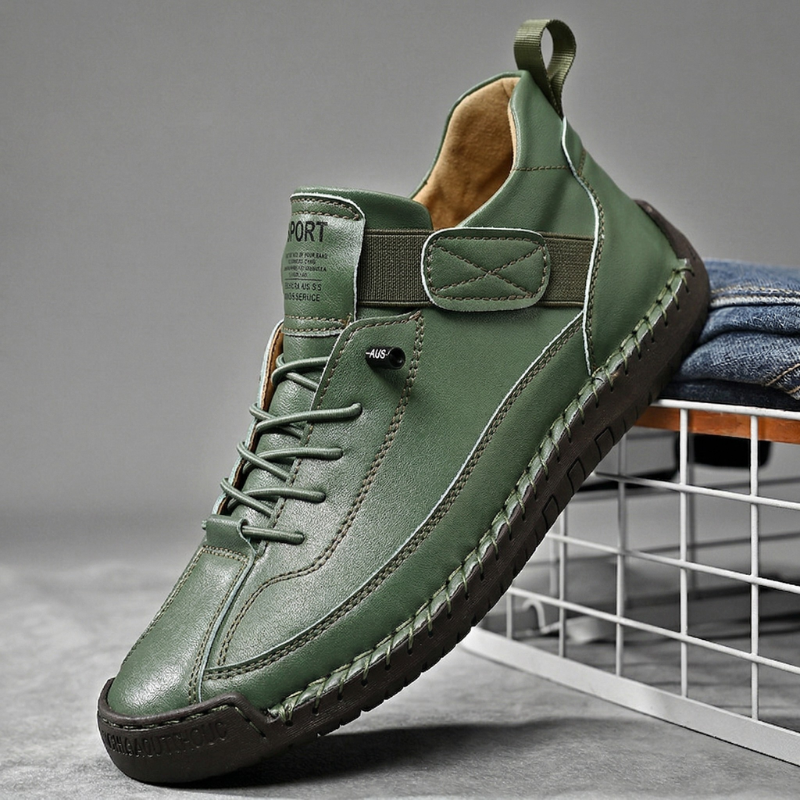 Luca | Minimalist Premium Leather Low-Tops