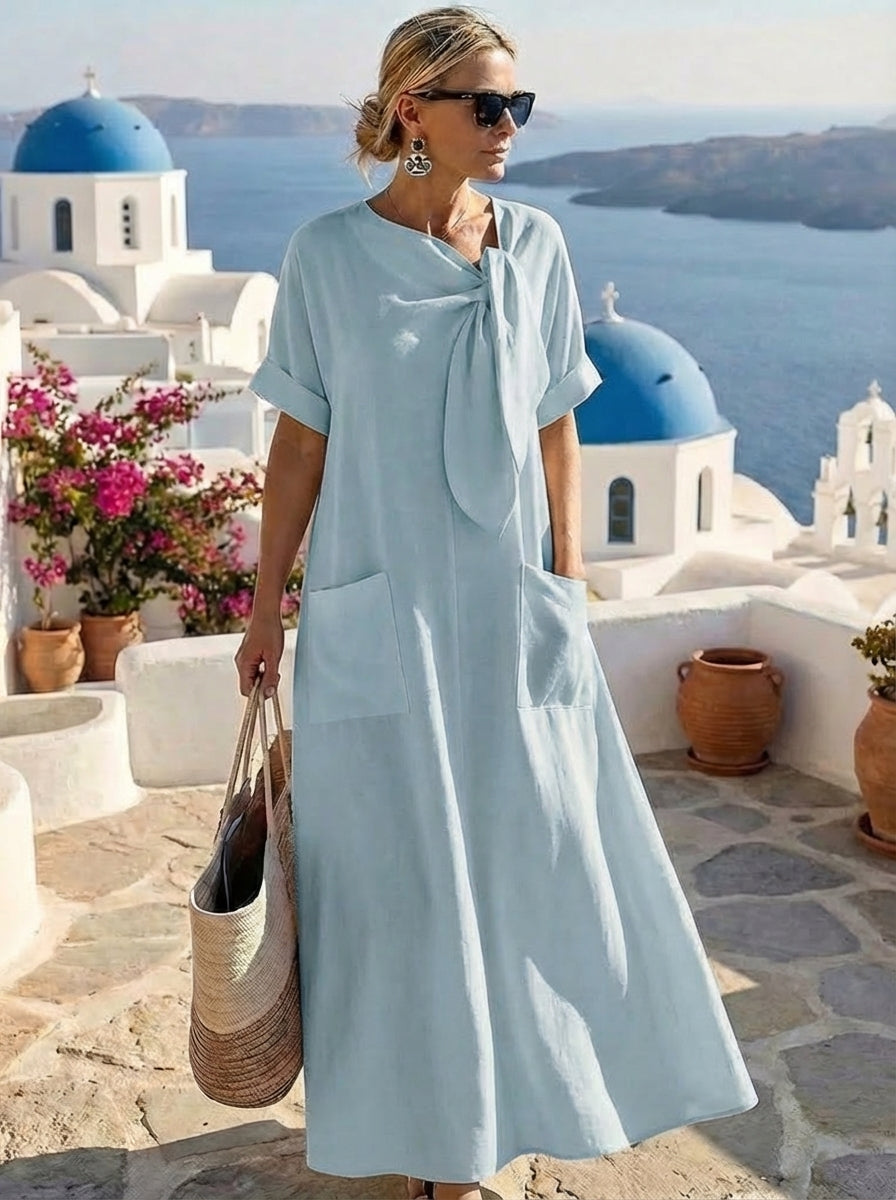 The Fleur™ Chic Pocketed Dress