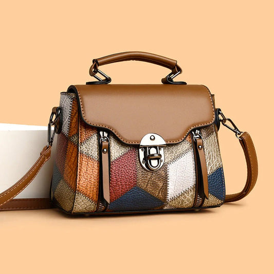 Luma™ – Mosaic Leather Bag - Aurora Classics