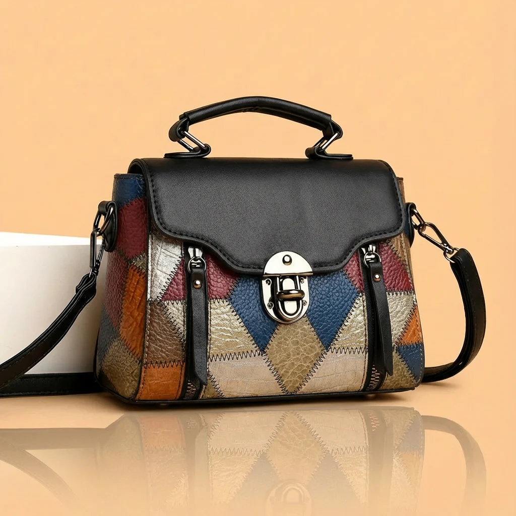 Luma™ – Mosaic Leather Bag - Aurora Classics