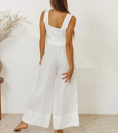 Lyra™ – Minimalist Top and Wide Pants Set - Aurora Classics