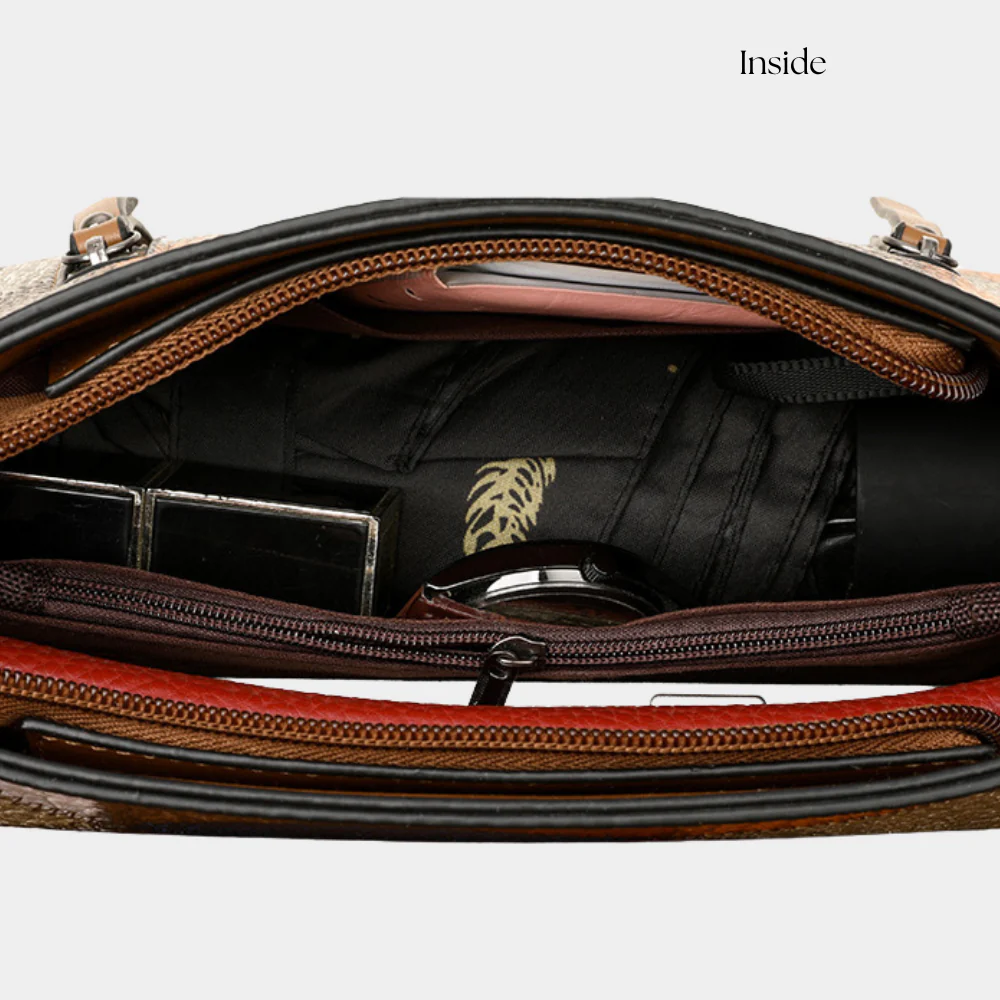 Luma™ – Mosaic Leather Bag - Aurora Classics