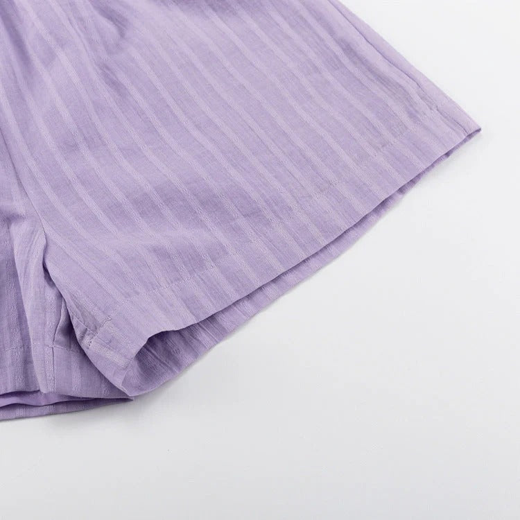 Zarae™ – Breezy Button-Up and Shorts Set - Aurora Classics