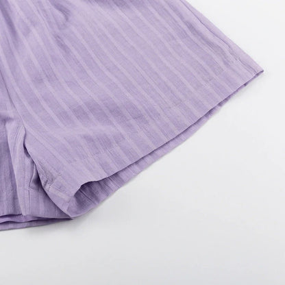 Zarae™ – Breezy Button-Up and Shorts Set - Aurora Classics
