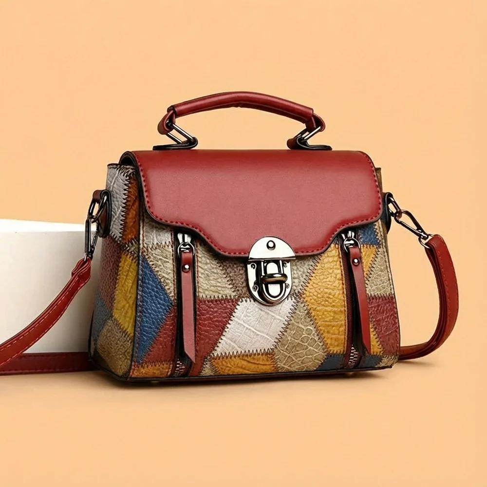 Luma™ – Mosaic Leather Bag - Aurora Classics