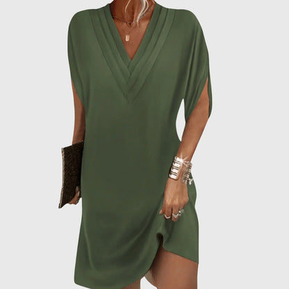 Anita | Elegant Tummy-Hiding Dress - Aurora Classics