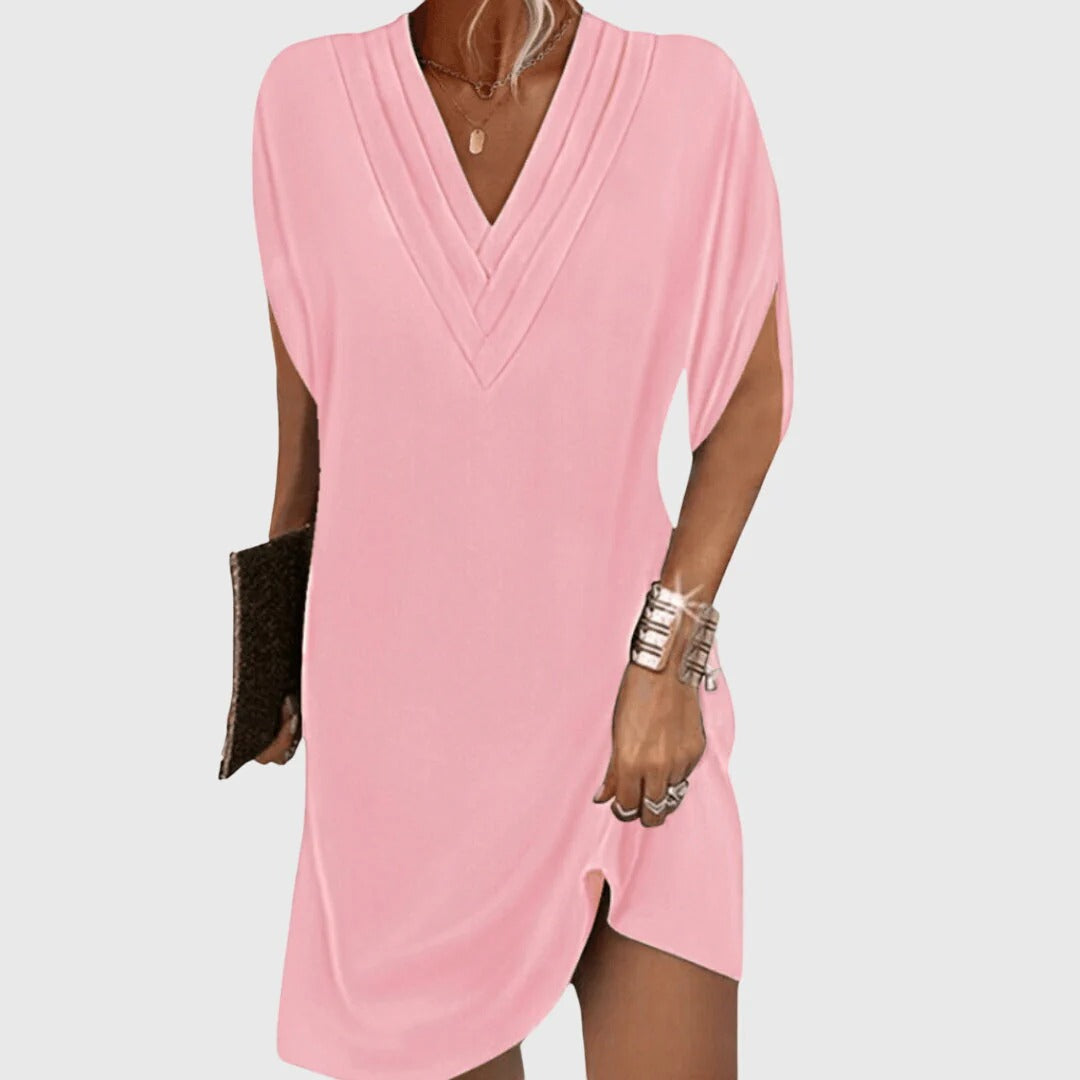 Anita | Elegant Tummy-Hiding Dress - Aurora Classics
