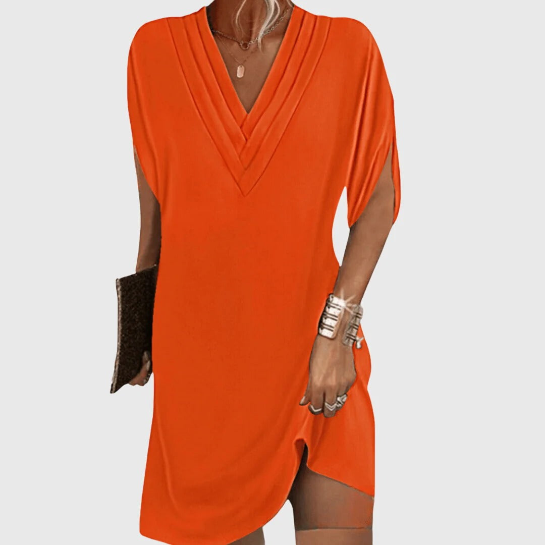 Anita | Elegant Tummy-Hiding Dress - Aurora Classics