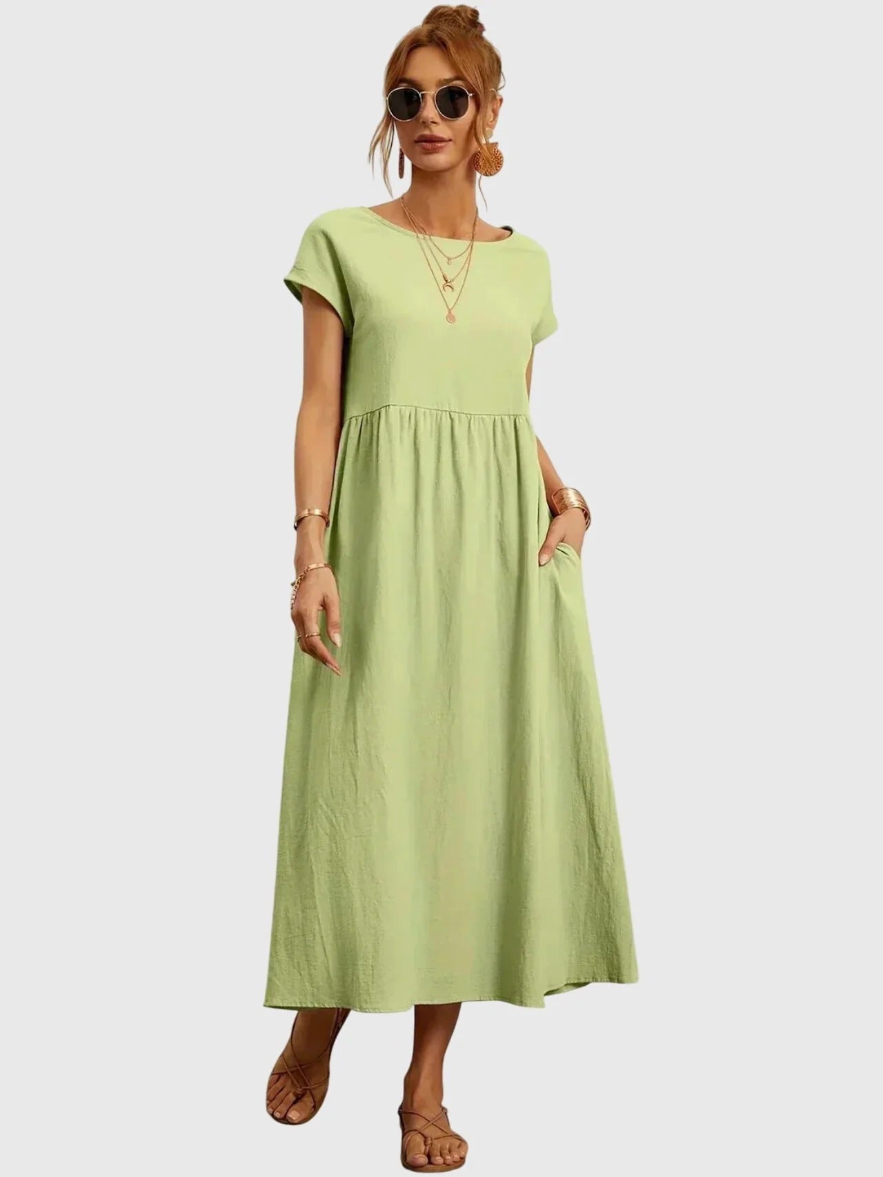 Giselle™ - Casual Pocket Dress - Aurora Classics