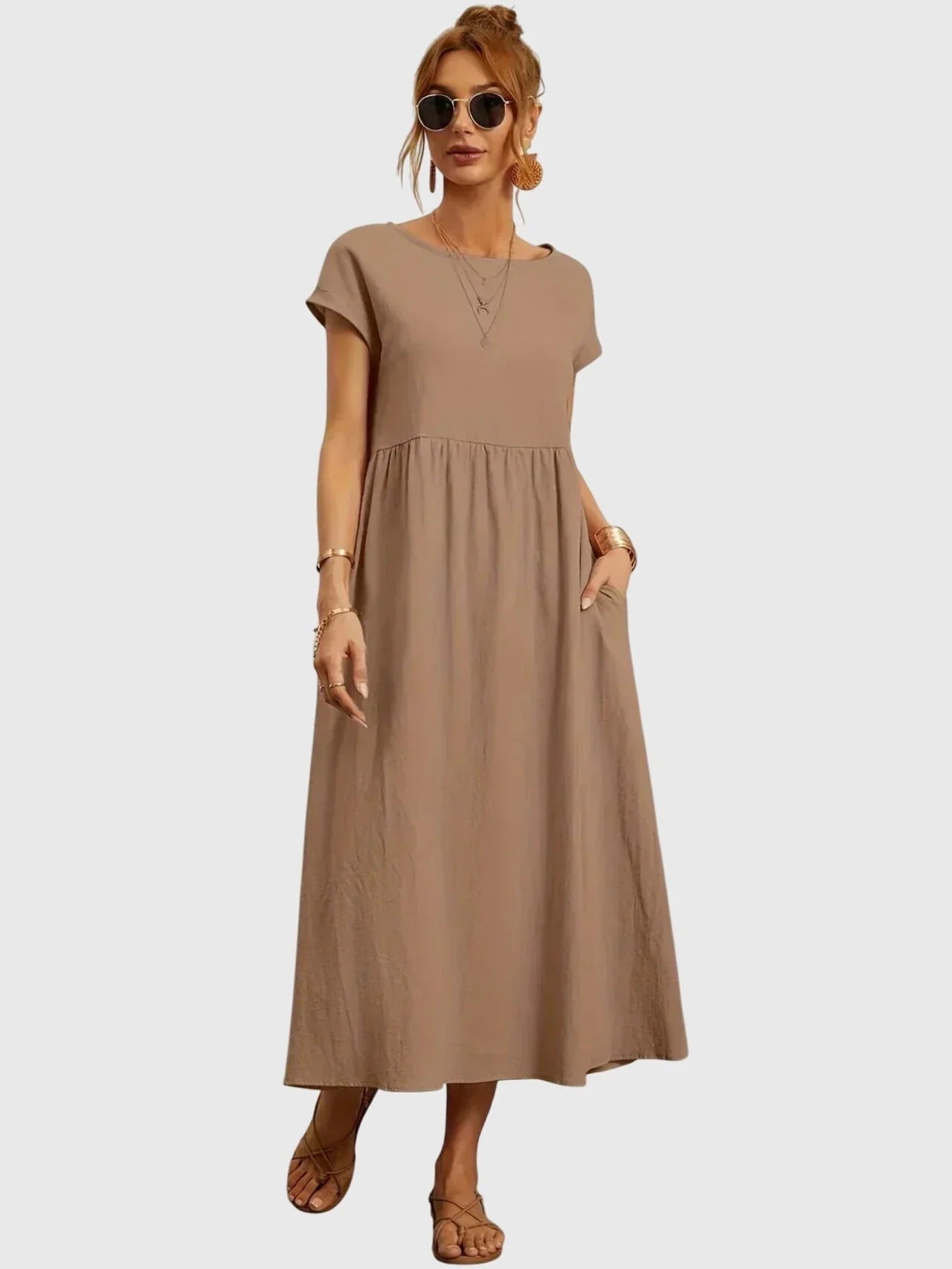 Giselle™ - Casual Pocket Dress - Aurora Classics