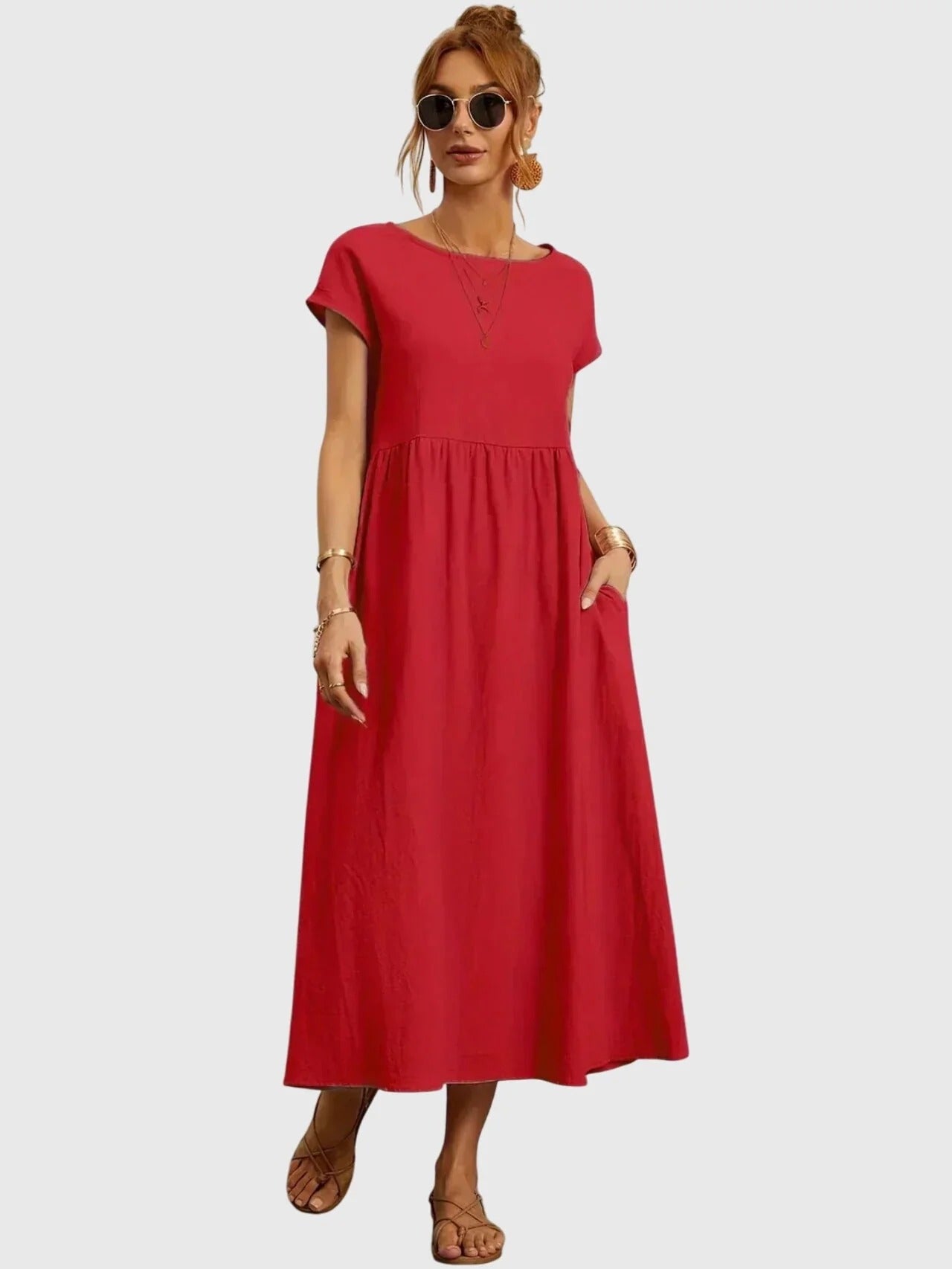 Giselle™ - Casual Pocket Dress - Aurora Classics