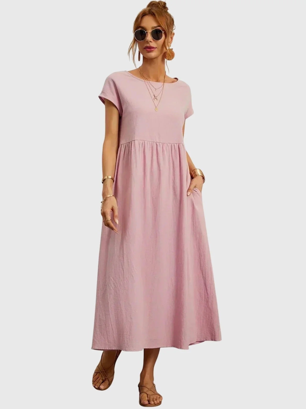Giselle™ - Casual Pocket Dress - Aurora Classics