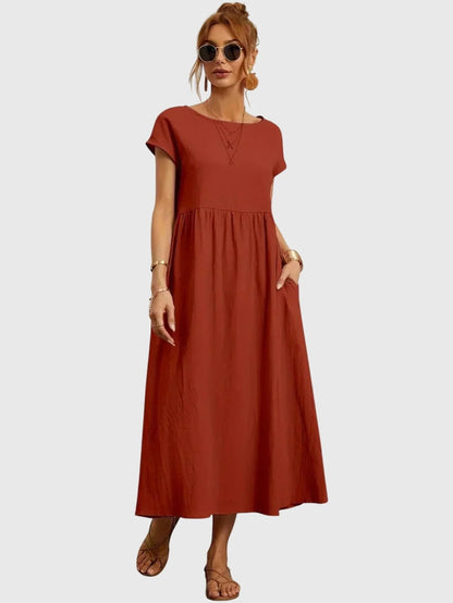 Giselle™ - Casual Pocket Dress - Aurora Classics
