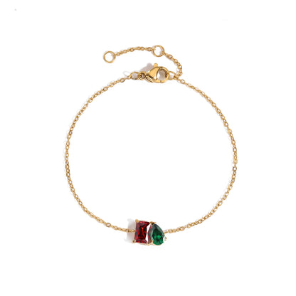 Toi Et Moi Birthstone Bracelet