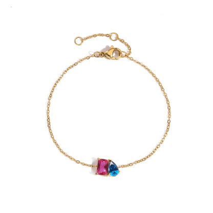 Toi Et Moi Birthstone Bracelet
