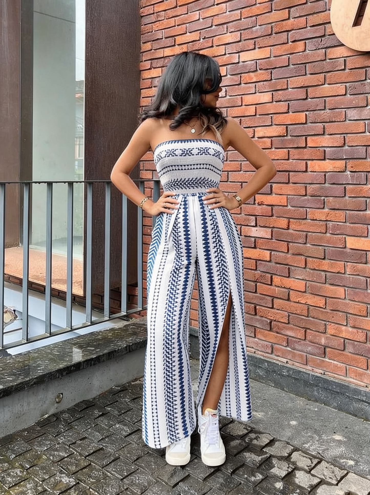 Camila™ | Bohemian Print Jumpsuit