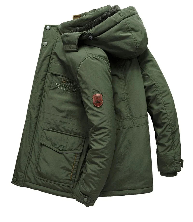 Bjorn - Warme Heren Fleece Winterjas Van Premium Wolmix - Aurora Classics