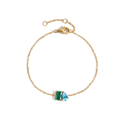 Toi Et Moi Birthstone Bracelet