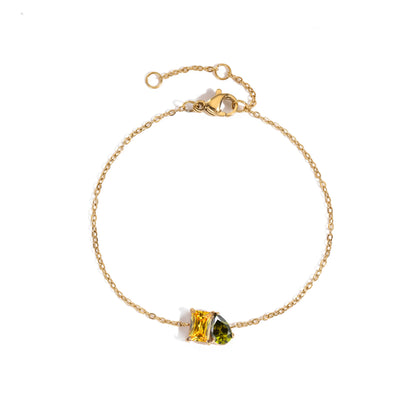 Toi Et Moi Birthstone Bracelet