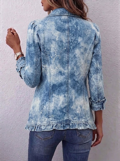 Rosaria | Ombré Floral Jacket for Effortless Summer Glamour
