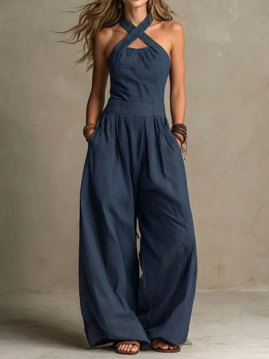 Clara | Elegant wrap jumpsuit