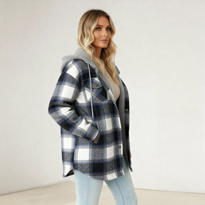 Piper™ | Hooded Flannel Shacket