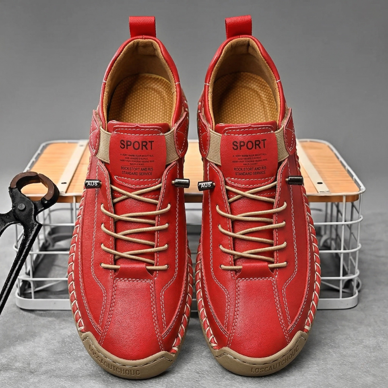 Luca | Minimalist Premium Leather Low-Tops