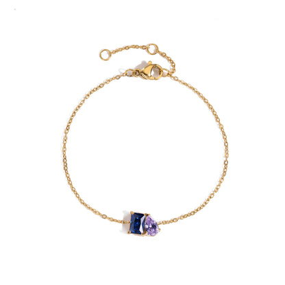 Toi Et Moi Birthstone Bracelet