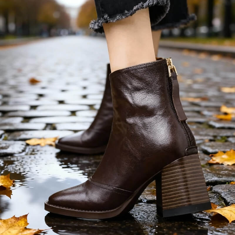 Sienna | Heritage Leather Ankle Boot