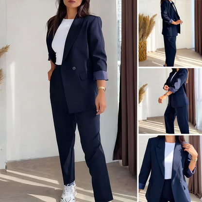 Women's Classic Blazer & Pants 2-Piece Set — Anniversary Edit