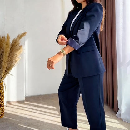 Women's Classic Blazer & Pants 2-Piece Set — Anniversary Edit