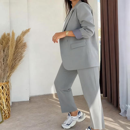 Women's Classic Blazer & Pants 2-Piece Set — Anniversary Edit