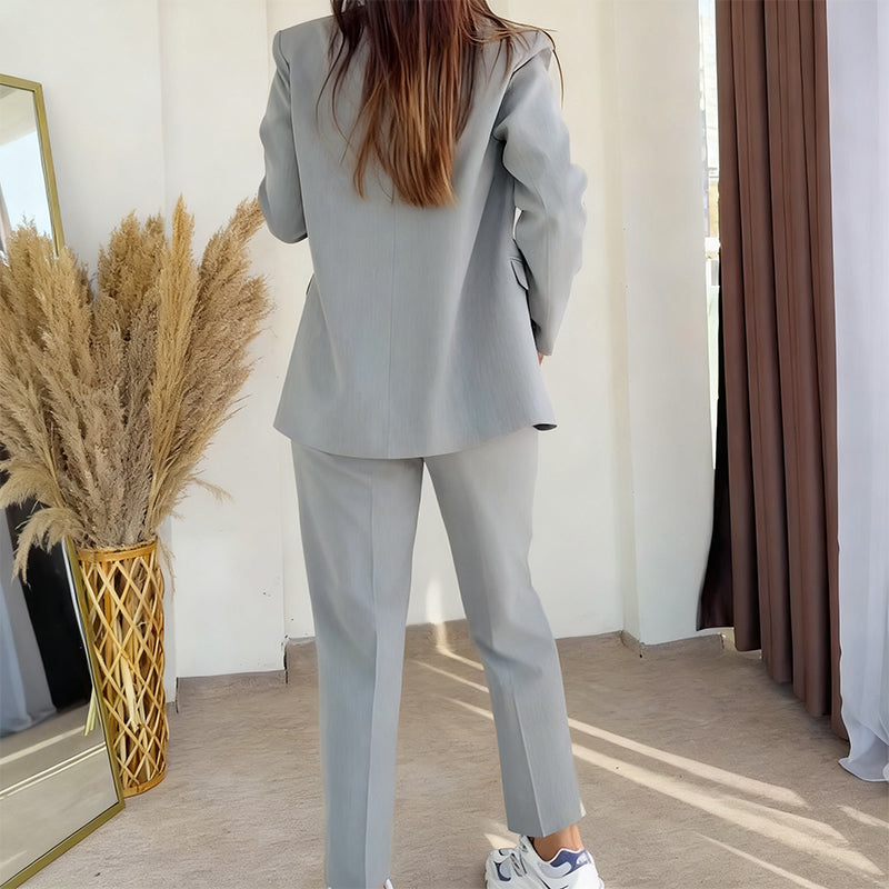 Women's Classic Blazer & Pants 2-Piece Set — Anniversary Edit