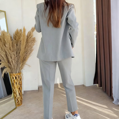 Women's Classic Blazer & Pants 2-Piece Set — Anniversary Edit