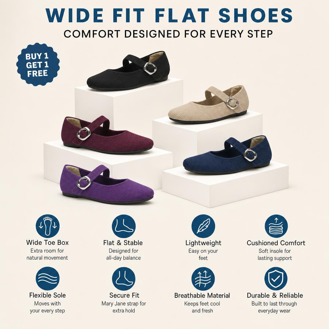 Ambyla Barefoot Comfort Flats
