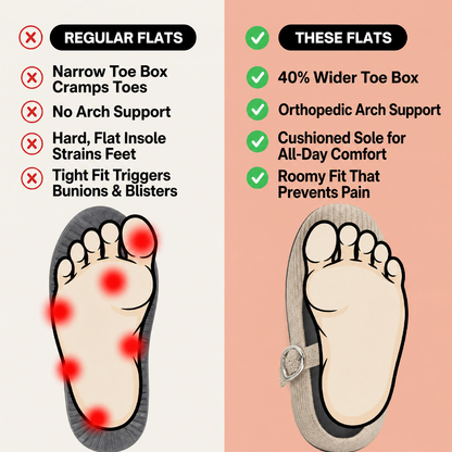 Ambyla Barefoot Comfort Flats